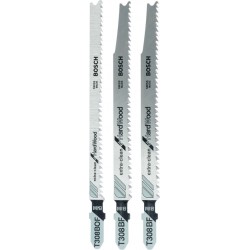 Bosch 3-delige decoupeerzaagbladenset T 308 BF / T 308 BOF