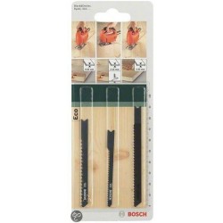 Bosch 3-delige decoupeerzaagbladenset U-schacht