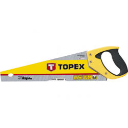 Topex Handzaag 500mm Aligator 7 TPI Fast Cut Extra Geharde Tanden